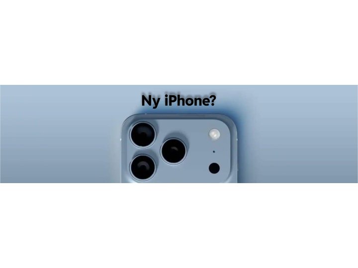 Hvorn�r lanceres den n�ste iPhone? Alt du skal vide i 2026