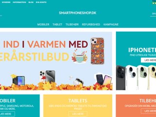 Ny webshop hos Smartphoneshop.dk: Hurtigere, smartere og mere brugervenlig!