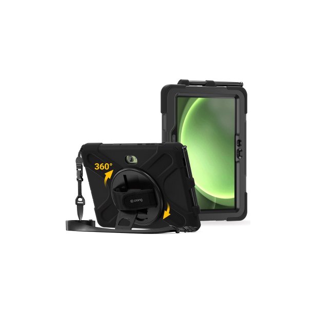 Crong Defender Plus robust cover til Samsung Galaxy Tab Active5 Pro 10,1'' Black