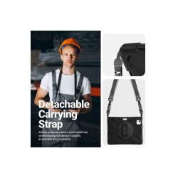 Crong Defender Plus robust cover til Samsung Galaxy Tab Active5 Pro 10,1'' Black