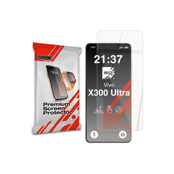 GrizzGlass HybridGlass hybridglas til vivo X300 Ultra
