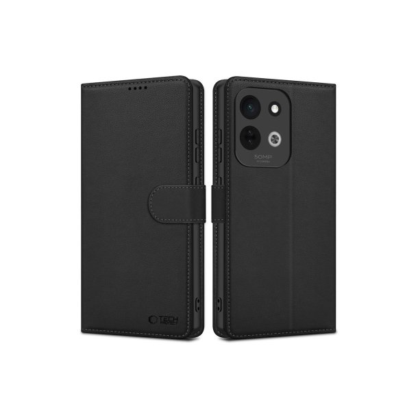 Tech-Protect Wallet wallet-cover til Xiaomi Redmi 17 4G / 5G Black