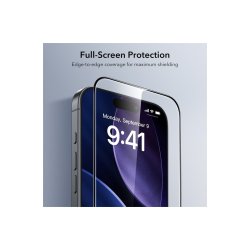 ESR UltraFit 2-pak h�rdet sk�rmbeskyttelsesglas til iPhone 17 Pro Max Transparent