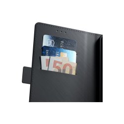 3mk Wallet-cover til iPhone 17e / 16e Black