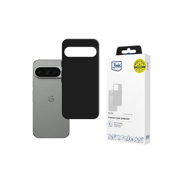3mk Matt-cover til Google Pixel 10 / 10 Pro Matte Black