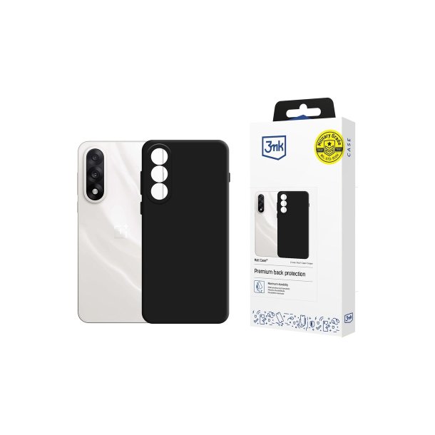 3mk Matt-cover til OnePlus Nord 5 Matte Black