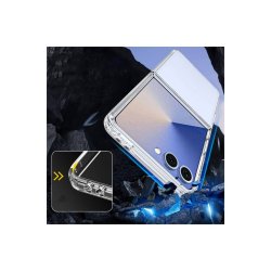Tech-Protect FlexAir Hybrid-cover til Samsung Galaxy Z Flip7 Transparent