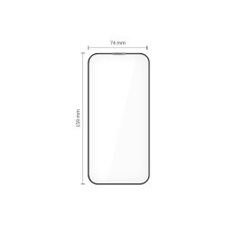 Tech-Protect Quick Set+ 2-pak h�rdet sk�rmbeskyttelsesglas til iPhone 17 Pro Max Black