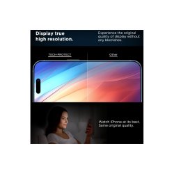 Tech-Protect Quick Set+ 2-pak h�rdet sk�rmbeskyttelsesglas til iPhone 17 Pro Max Black
