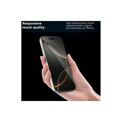 Tech-Protect Quick Set+ 2-pak h�rdet sk�rmbeskyttelsesglas til iPhone 17 Pro Max Black