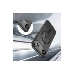 Tech-Protect MagFlex MagSafe-cover til iPhone 17 Air Clear Black