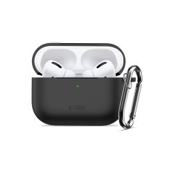 Tech-Protect Silicone Hook-cover til Apple AirPods Pro 3 Black