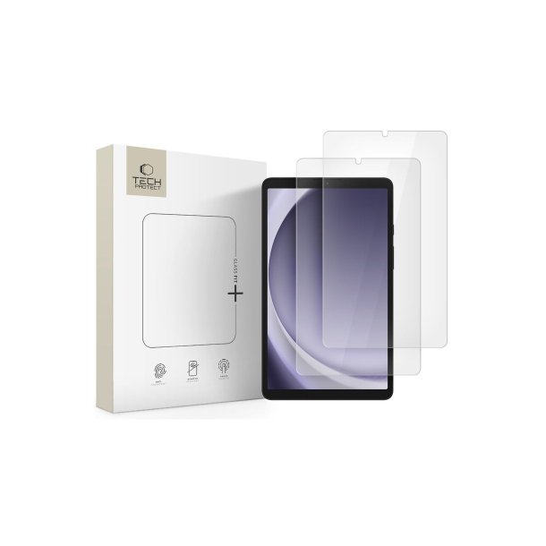 Tech-Protect Glass Fit+ 2-pak sk�rmbeskyttelsesglas til Samsung Galaxy Tab A9 / A11 8.7''