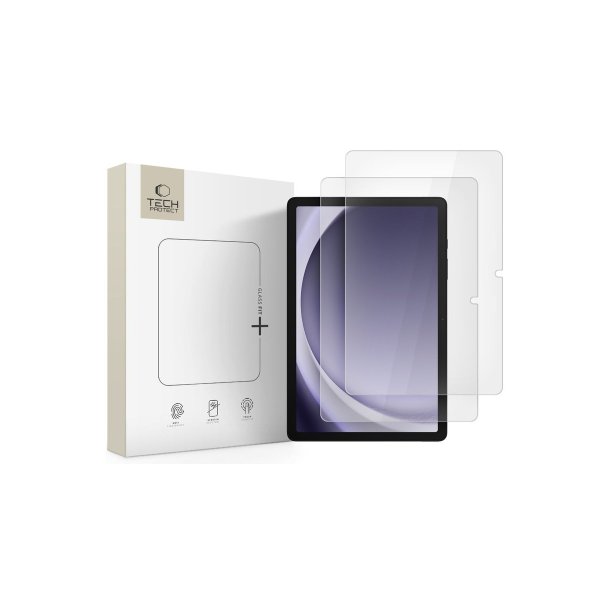 Tech-Protect Glass Fit+ 2-pak h�rdet sk�rmbeskyttelsesglas til Samsung Galaxy Tab A9+ / A11+ 11'' Transparent
