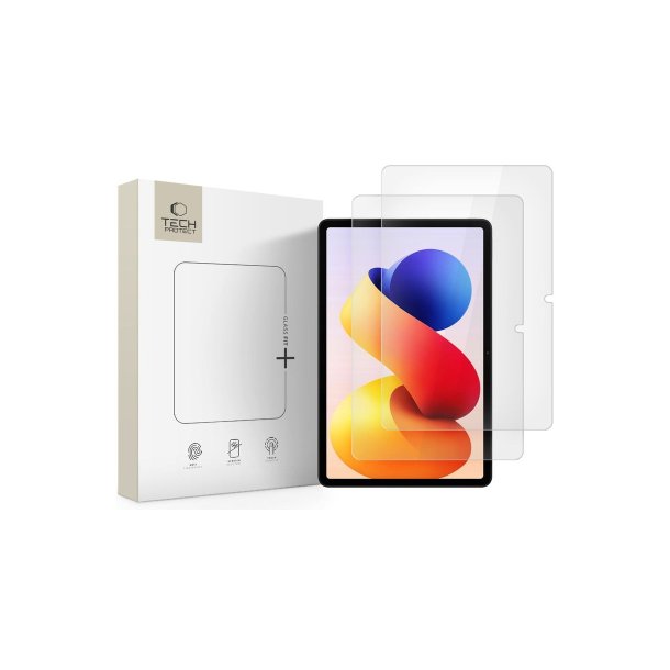 Tech-Protect Glass Fit+ 2-pak h�rdet sk�rmbeskyttelsesglas til Xiaomi Redmi Pad Pro / Redmi Pad 2 Pro 12.1'' Transparent