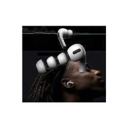 Tech-Protect �retips til Apple AirPods Pro 3 S/M/L 3-pak White