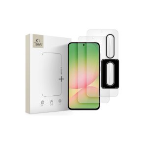Tech-Protect Glass Set+ h�rdet sk�rmbeskyttelsesglas til Samsung Galaxy A36 / A56 5G Transparent