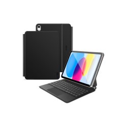 Tech-Protect SmartCase Magnetic-cover med tastatur til iPad 10.9'' (2022) / iPad 11'' (2025) Black