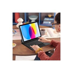 Tech-Protect SmartCase Magnetic-cover med tastatur til iPad 10.9'' (2022) / iPad 11'' (2025) Black