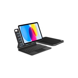 Tech-Protect SmartCase Magnetic-cover med tastatur til iPad 10.9'' (2022) / iPad 11'' (2025) Black
