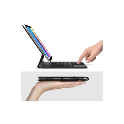 Tech-Protect SmartCase Magnetic-cover med tastatur til iPad 10.9'' (2022) / iPad 11'' (2025) Black