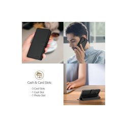 Tech-Protect Wallet-cover til Motorola Edge 60 Fusion Black