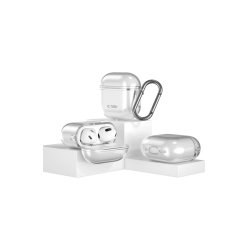 Tech-Protect FlexAir-cover til Apple AirPods 4 Transparent