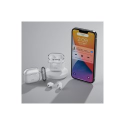 Tech-Protect FlexAir-cover til Apple AirPods 4 Transparent