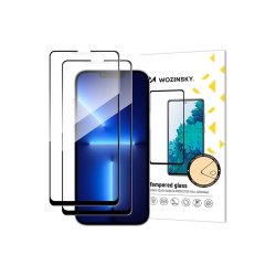 Wozinsky Full Glue 2-pak h�rdet sk�rmbeskyttelsesglas til Samsung Galaxy A17 4G / 5G