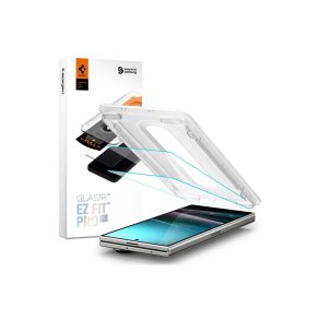 Spigen Glas.tR EZ Fit Pro HD 2-pak h�rdet sk�rmbeskyttelsesglas til Samsung Galaxy Z Fold7 Transparent