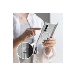 Ringke Fusion Magnetic MagSafe-cover til Samsung Galaxy Z Fold7 Clear