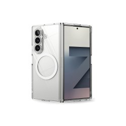 Ringke Fusion Magnetic MagSafe-cover til Samsung Galaxy Z Fold7 Clear