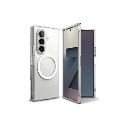 Ringke Fusion Magnetic MagSafe-cover til Samsung Galaxy Z Fold7 Clear
