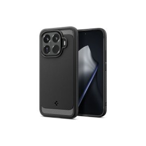 Spigen Rugged Armor-cover til Xiaomi 15T Pro Black