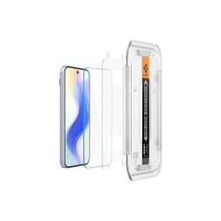 Spigen Glas.tR EZ Fit 2-pak h�rdet sk�rmbeskyttelsesglas med monteringsramme til Google Pixel 10 / 10 Pro / 9 / 9 Pro