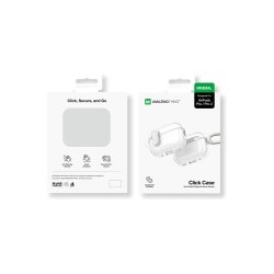 AmazingThing Minimal cover til AirPods Pro 2 Silicone cover Transparent