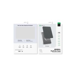 AmazingThing Minimal cover til iPad 11" 2022/2025 Dark Gray