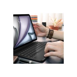 AmazingThing Minimal cover Keylite Combo tastaturcover til iPad Air 13" M2/M3/M4 (2024/2025/2026) Black