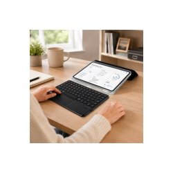 AmazingThing Minimal cover Keylite Combo tastaturcover til iPad Air 13" M2/M3/M4 (2024/2025/2026) Black