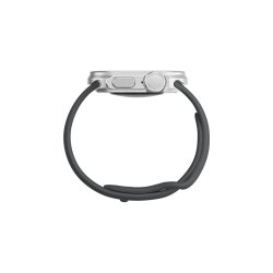 AmazingThing Titan Pro Metal cover til Apple Watch 11 46mm Aluminum Silver