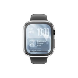 AmazingThing Radix Glass sk�rmbeskyttelse med cover til Apple Watch Series 11 46mm Clear