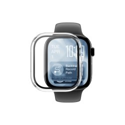 AmazingThing Radix Glass sk�rmbeskyttelse med cover til Apple Watch Series 11 46mm Clear