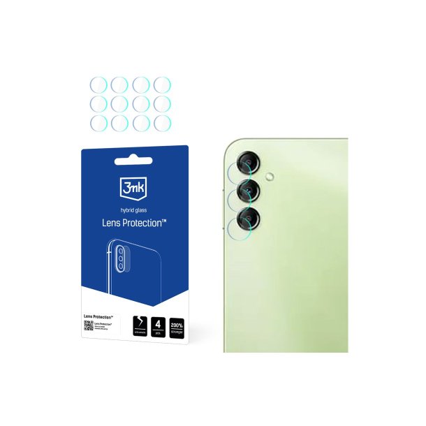3mk Lens Protection&trade; hybridt kameraglas til Samsung Galaxy A14 / A14 5G