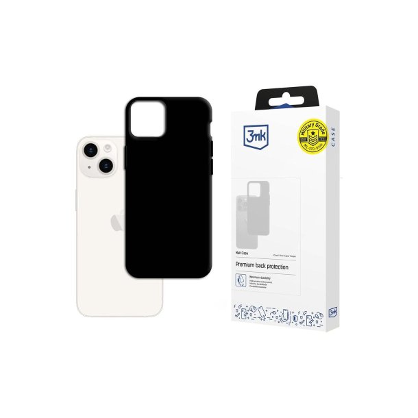 3mk Matt-cover black til Apple iPhone 15 Plus