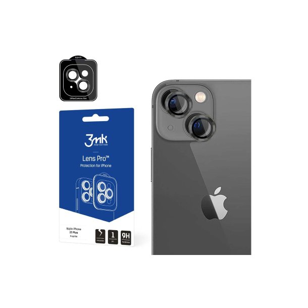 3mk Lens Protection Pro Graphite kamerabeskyttelse til Apple iPhone 15 Plus