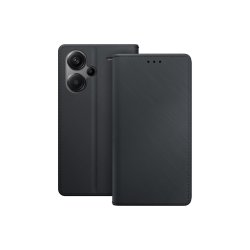 3mk wallet-cover med Flip til Xiaomi Redmi Note 13 Pro+ Black