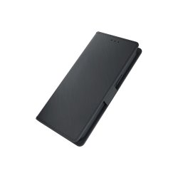 3mk wallet-cover til iPhone 17e / 16e Black