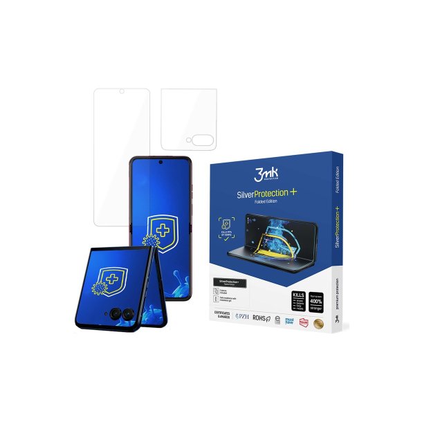 Antibacterial beskyttelsesfilm 3mk SilverProtection+ Folded Edition til Motorola Razr 50
