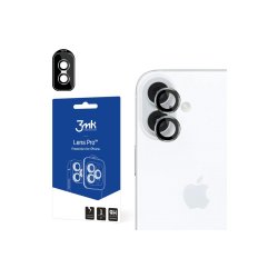 3mk Lens Protection kamerabeskyttelse med gr�n ramme til iPhone 16 / 16 Plus