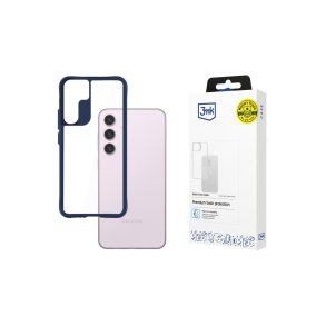 3mk Satin Armor-cover+ Blue til Samsung Galaxy S24 Transparent